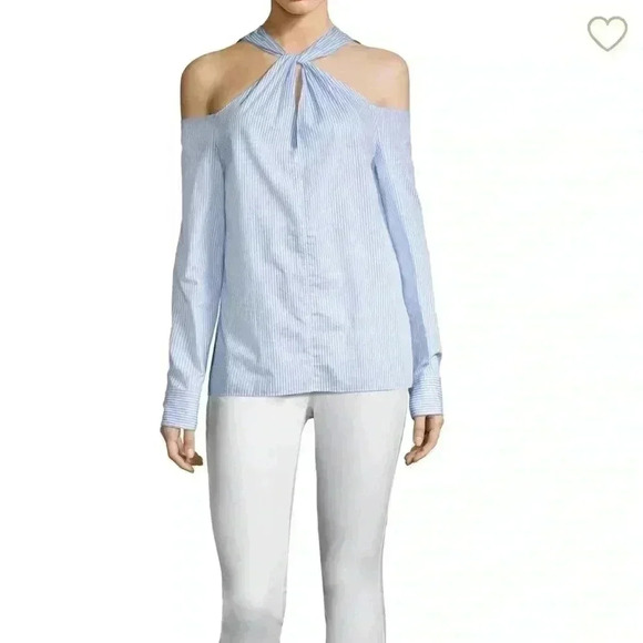 Rag & Bone Striped Blouse NWT Size S—WB01 - Picture 1 of 6